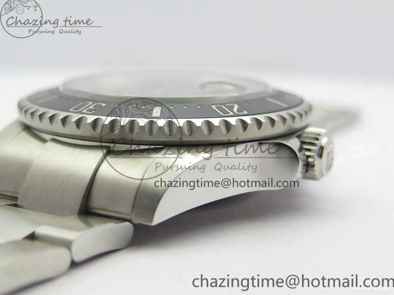 1228 Sea-Dweller 2017 Baselworld 126600 Noob 1:1 Best Edition Black Dial on SS Bracelet A2836 V Effortless 3065